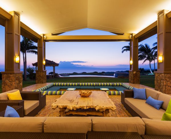 Deck With Sunset View